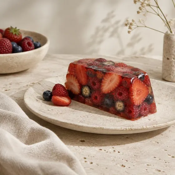 Terrine de frutas vermelhas
